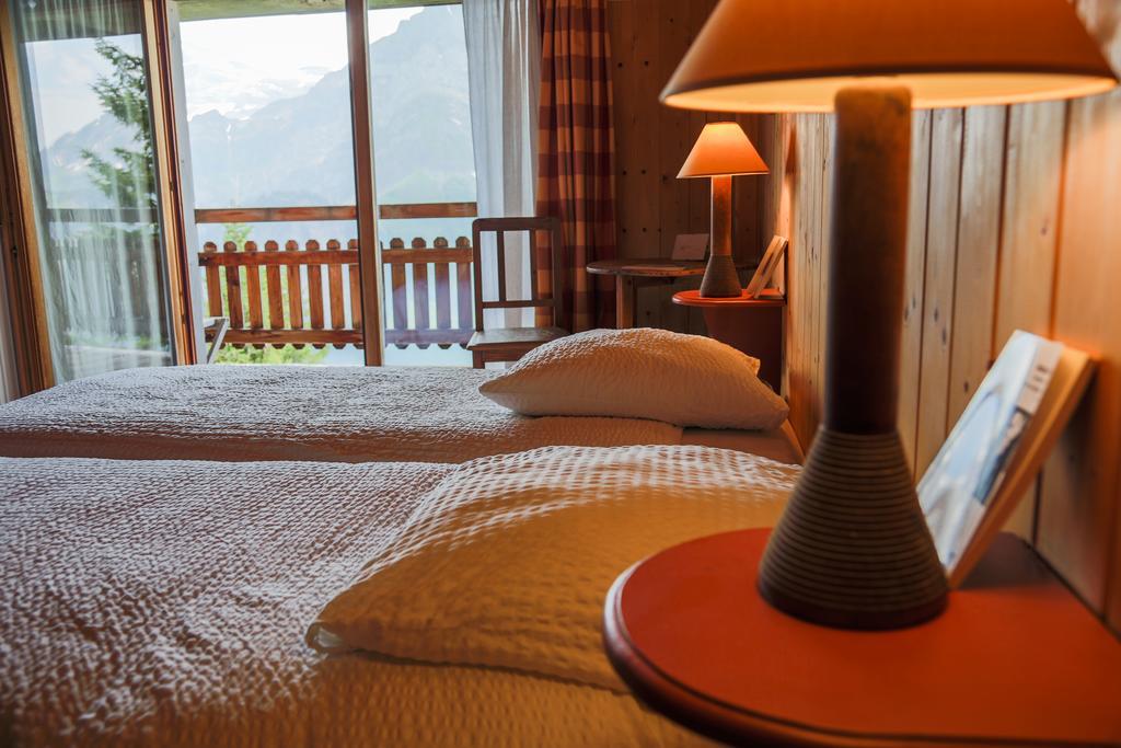 Plein Ciel - Hotel D'Altitude A 1800M Champéry Oda fotoğraf