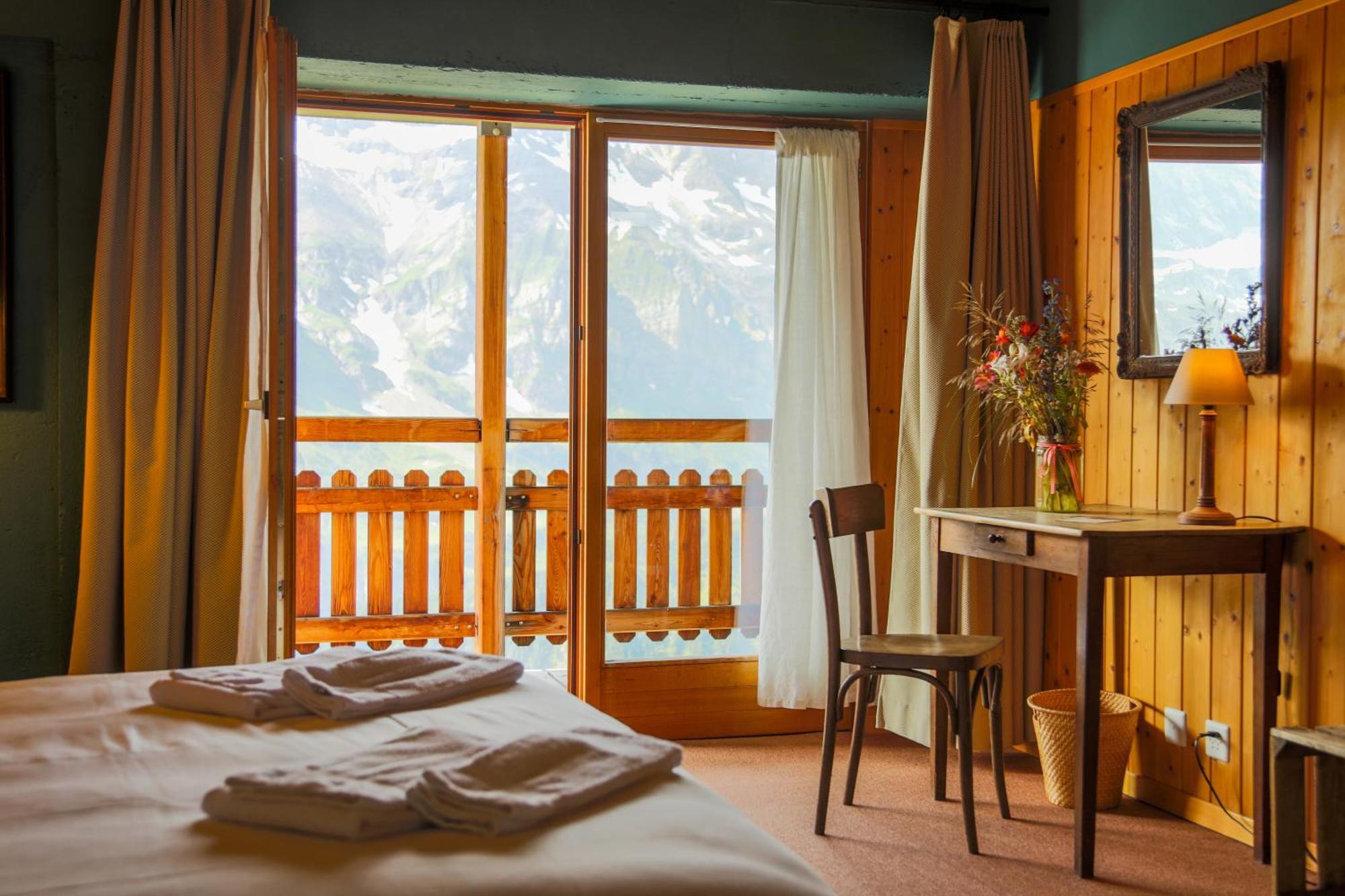 Plein Ciel - Hotel D'Altitude A 1800M Champéry Oda fotoğraf