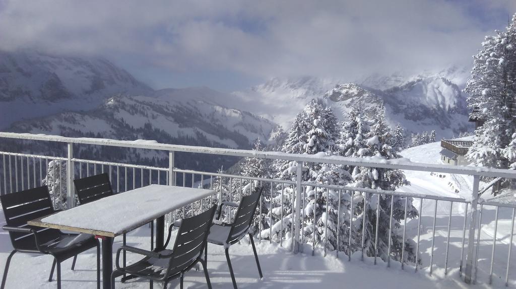 Plein Ciel - Hotel D'Altitude A 1800M Champéry Dış mekan fotoğraf